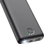 30000mAh Fast Charging Power Bank with Flashlight & 3 Outputs