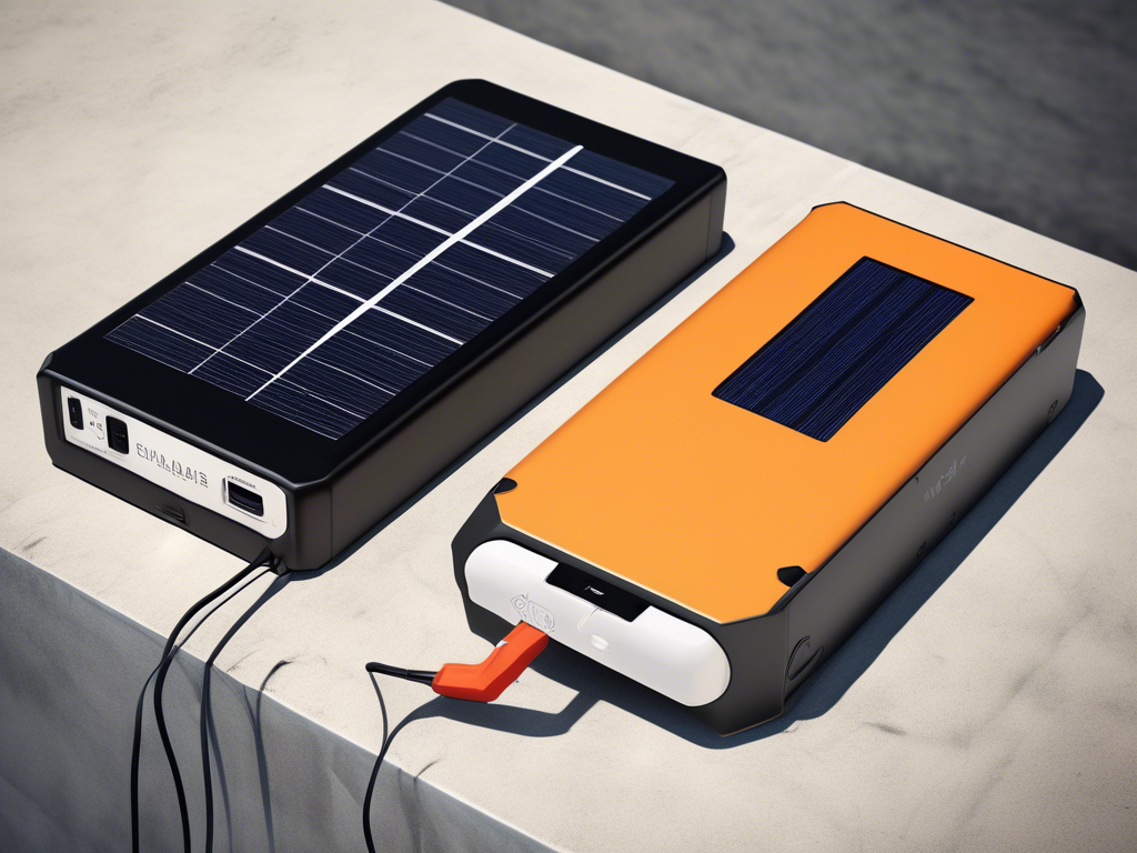 Comparing the Top Solar Powered Portable Battery Chargers on the Market