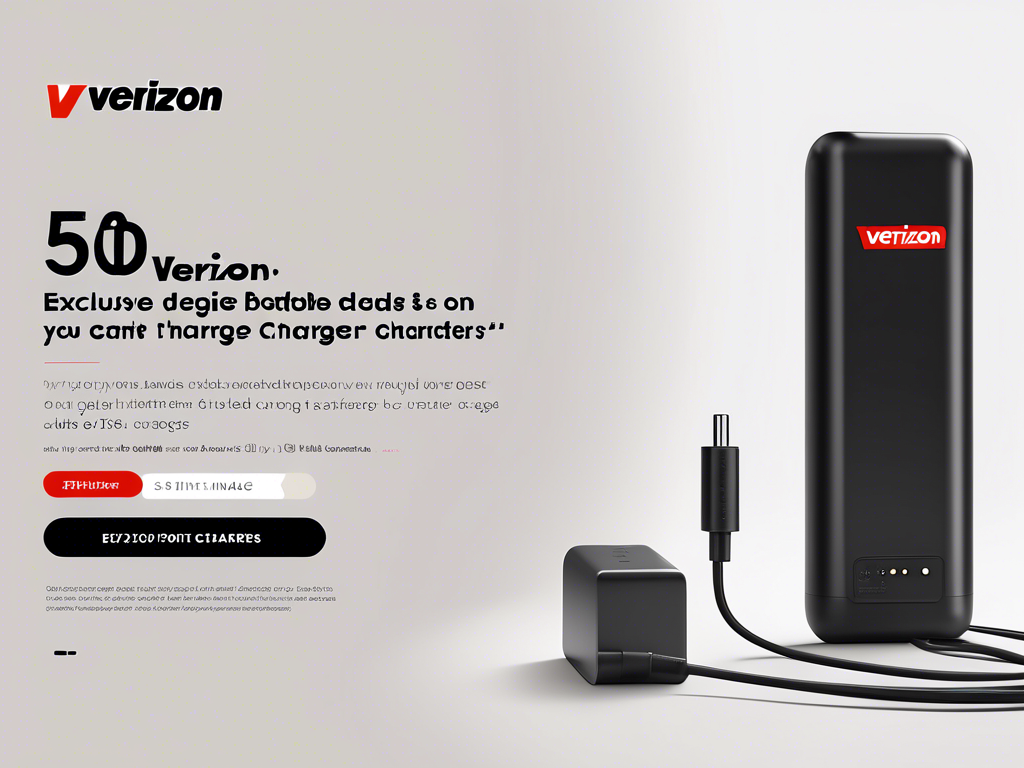 Exclusive Deals on Verizon Portable Chargers You Can't Miss