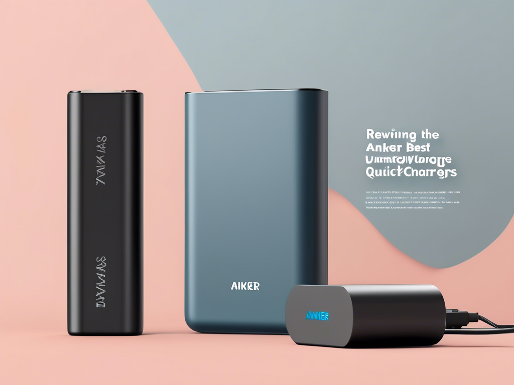 Reviewing the Best Anker Portable Chargers for Quick and Efficient Charging