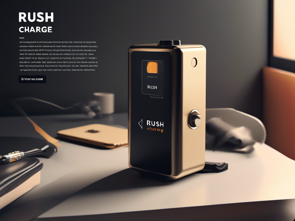 Rush Charge: Compact Power for Your On-the-Go Lifestyle