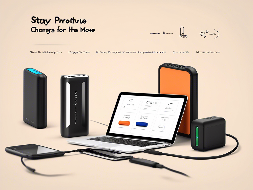 Stay Productive on the Move: Must-Have Portable Chargers for Laptops