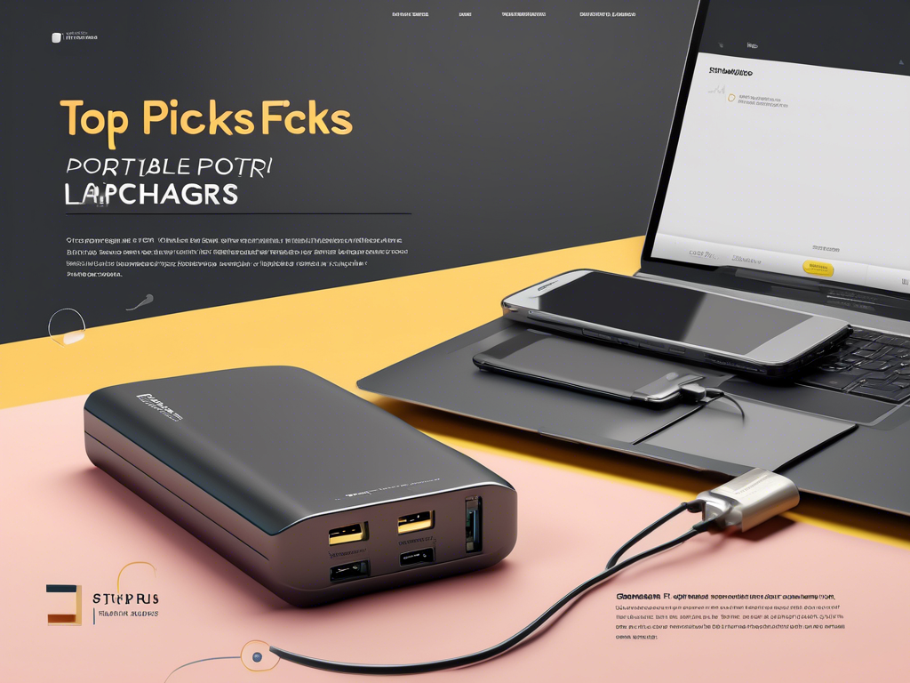 Top Picks for Portable Laptop Chargers: Reliability Meets Portability