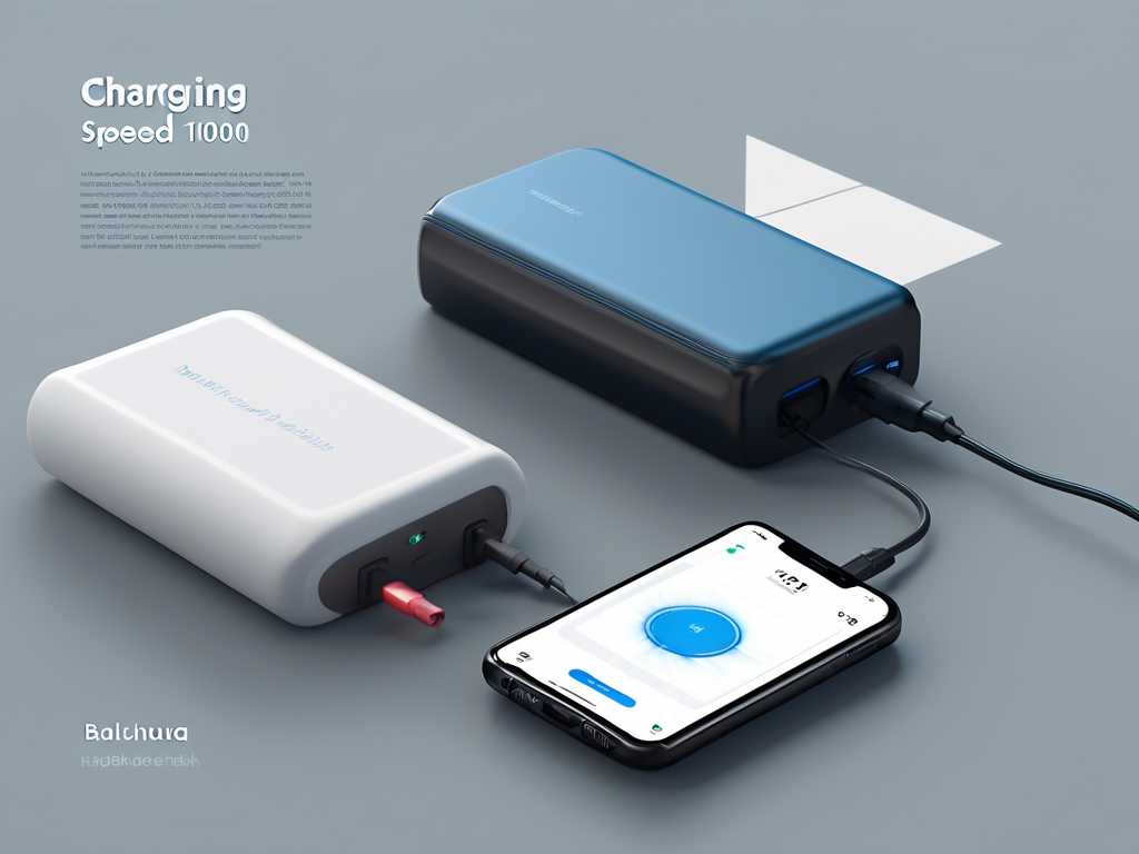 Charging Speed and Efficiency: A Deep Dive into the PowerCore 10000mAh