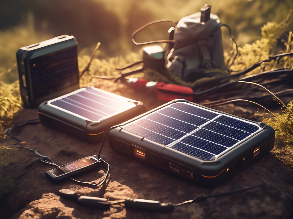 How Solar Charging Power Banks Are Revolutionizing Outdoor Adventures